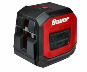 NEW BAUER 30 Ft Self Leveling Cross Line Laser Horizontal &amp; Vertical