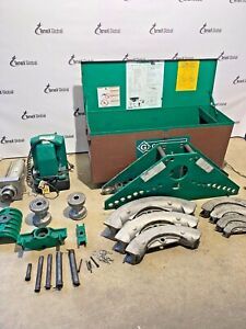 GREENLEE 980 Hydraulic Power Pump W/ GREENLEE 885 Hydraulic Bender  1-1/4&#034; to 5&#034;