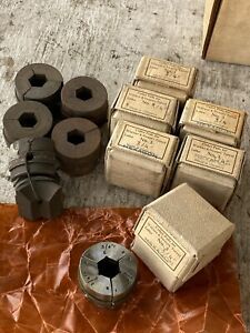 WARNER &amp; SWASEY #3 COLLET PADS HEX 3/4&#034;