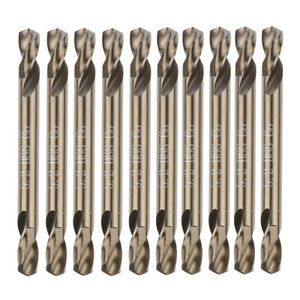10 Pieces 5.2mm High  Steel Colbalt M35 Double End Twist Drill Bits