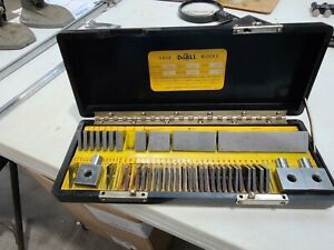 DoALL Inspection Gage Block Set Incomplete