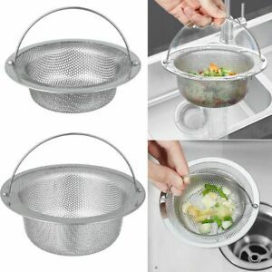 Waste Drainer Food Hair Stopper Sink Strainer Plug Filter Basket Colander