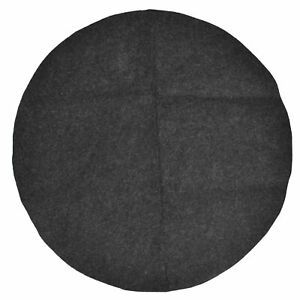 Barbecue Mat Oven Floor Mat Round Barbecue Mat BBQ OilProof FlameRetardant MF