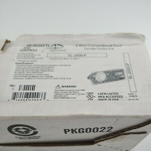 Air Products And Controls SL-2000-P 4 Wire Duct Smoke Detector