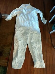 Vintage 1985 Kappler Tyvek coverall w/ Collar Snap Up New in box (25)