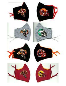 NFL Complete League All 32 Teams Facial Protection Masks One Of A Kind Set