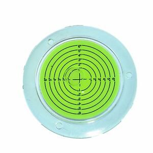 100mm 0-6 Degree Levelling Area Bull Eye Level Spirit Bubble Orbit Surface