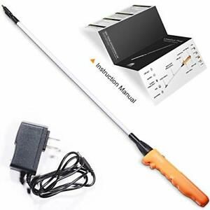 Cattle Prod Newest Waterproof Cattle Prod Stick with LED Light Rechargeable 52