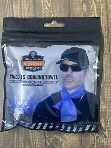 Ergodyne Chill-Its Evaporative Cooling Band Towel, Blue