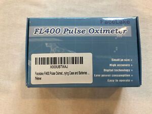 FaceLake FL400 Pulse Oximeter w/Carrying Case &amp; Batteries