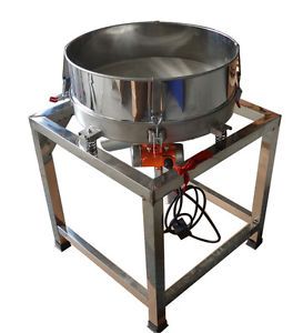 Electric Sieve Vibrating Sieve Machine Automatic Powder Sifter Shaker with Legs