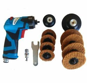 Planit Roloc Pistol Disc Air Angle Sander 2&#039;&#039; &amp; 3&#039;&#039; 75mm Grinder Paint Panelbeat