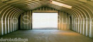 DuroSPAN Steel 32&#039;x34&#039;x18&#039; Metal Building Garage Workshop DIY Kit Factory DiRECT