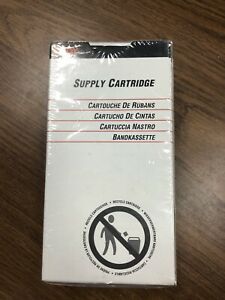 Kroy Black on White Vinyl Self-Laminating Wire Marker 1&#034; x 1.25&#034;