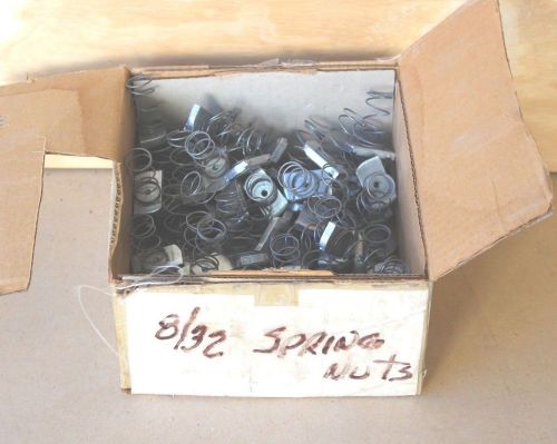Box of 84  8/32&#034; spring nuts for strut