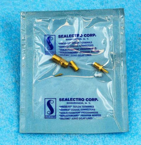 New sealed sealectro 51-0024-0109 smb subminature inline rf microwave plug for sale