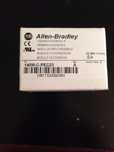 Allen Bradley 140M-C-PEC23 Ser. A Connection Module