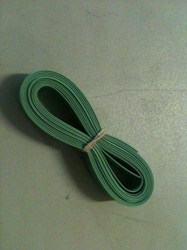 3/4&#034; id / 20mm thermosleeve green polyolefin 2:1 heat shrink tubing- 10&#039; section for sale
