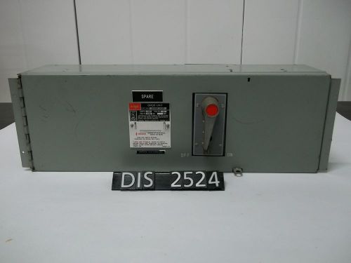 Federal Pacific 600 Volt 100 Amp Fused QMQB Panelboard Switch (DIS2524)