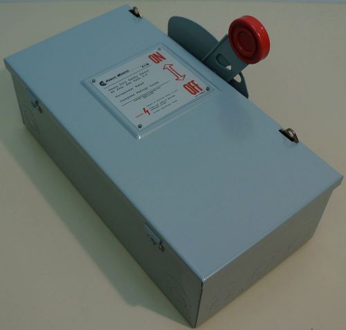 Power master heavy duty safety switch h362snk 60a 600v for sale