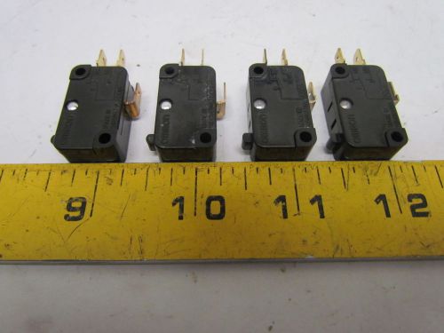 Omron v-10g-1c24-k snap action switch lot of 4 for sale