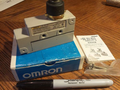Omron, enclosed limit switch, top actuator, spdt, ze-n-2s, new for sale