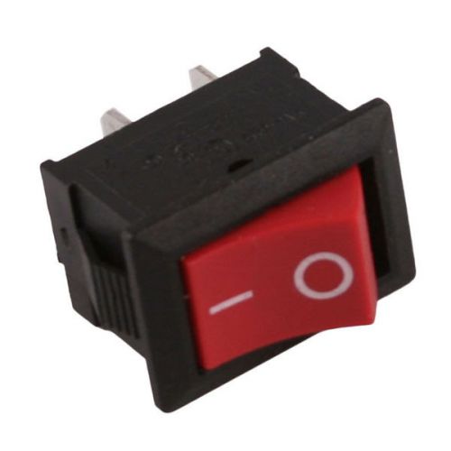 Red rocker power switch on/off 50pcs 6a/250v 10a/125v for sale