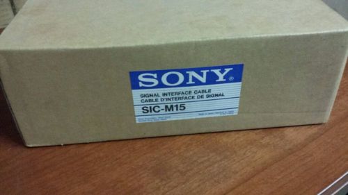 Sony Signal Interface Cable SIC-M15 SICM15 Cable