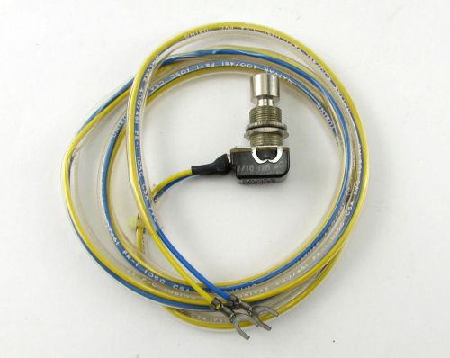 Push button switch with two wires, military grade 5815-00-944-4980 for sale