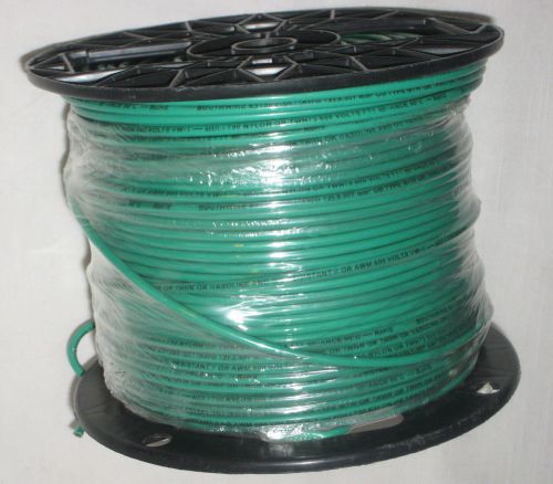 500 ft reel southwire usa 12awg gauge 600 volt copper green machine tool for sale