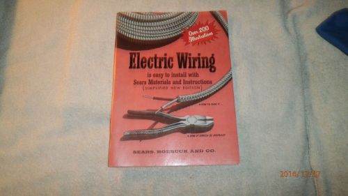 Electric Wiring Installations Sears, Roebuck &amp; Co 1955