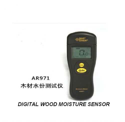 Free ship  digital wood moisture sensor new ar971 pocket meter smart for sale