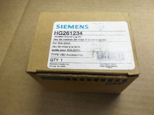 New siemens hg261234 isolated ground lug kit for sale