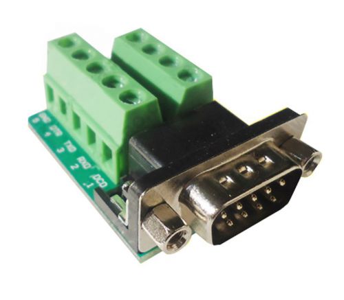New db9-g2 rs232 nut type connector 9pin male adapter terminal module better s5 for sale