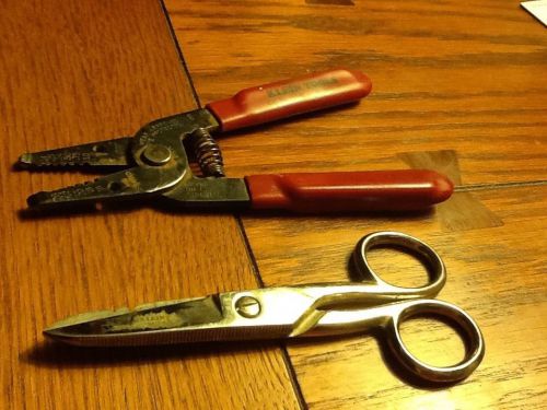 KLEIN TOOLS WIRE STRIPPERS &amp; SIZZORS