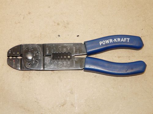 Vintage Powr-Kraft Electricians Wire Cutters/Strippers INV5584