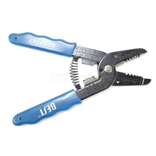 BST-1042 Wire Cable Stripper Crimping Cutter Plier Tool