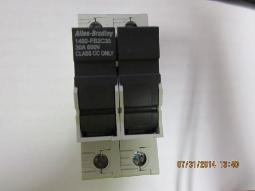 Allen-bradley 1492-fb2c30 2 pole fuse holder for sale