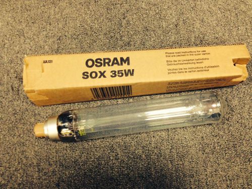 OSRAM SOX 35W Bulb; Light Bulb; Low Pressure Sodium Lamps