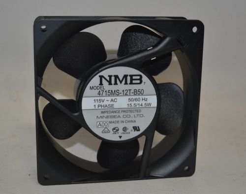 (10) minebea co. nmb ac axial fans 4715ms-12t-b50 115v 15.5w 50/60hz new lot for sale
