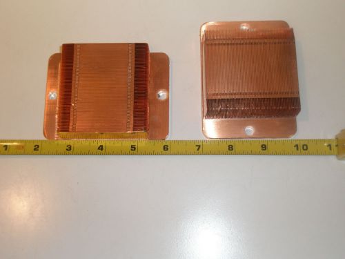 2 All copper HeatSink LED,craft, hobby