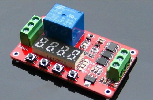 New 5v relay cycle timer module * plc home automation delay for sale