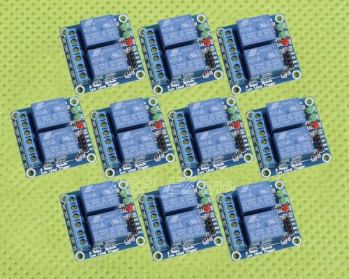 10pcs 12V 2-Channel Relay Module Low Level Triger Relay shield for Arduino