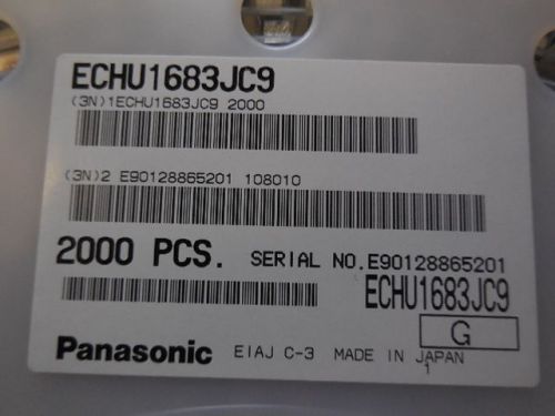 2000 PCS PANASONIC ECHU1683JC9