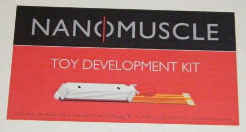 Nanomuscle toy development kit (tdk) - rotary actuators- microchip pic based for sale
