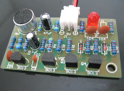 Clap acoustic control switch suite circuit electronic  pcb diy kits for sale
