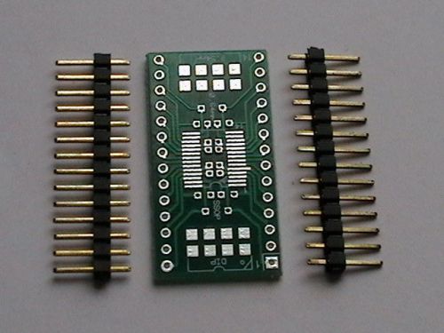 2 x SSOP28 SOP  SOIC DIP 28 Adapter Converter PCB Breakout Board DIL Combo