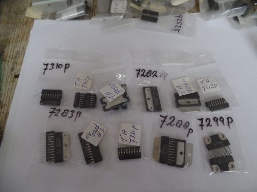 87   ic,s  japan serie  ta7272p op to ta7339p  38 different see discription for sale