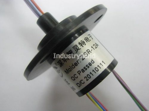 Mini capsule slip ring 12 wires 2a 500rpm a type zsr022-12a ind for sale