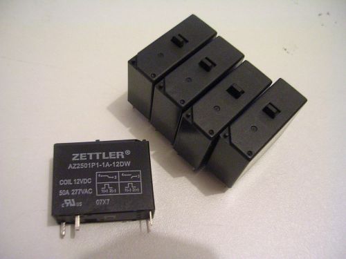 Lot of 2  zettler 12v dc coil 50a latching power relay az2501p1-1a-12dw for sale